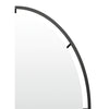 Len-fra wandspiegel salem zwart 80 cm | 2 stuks
