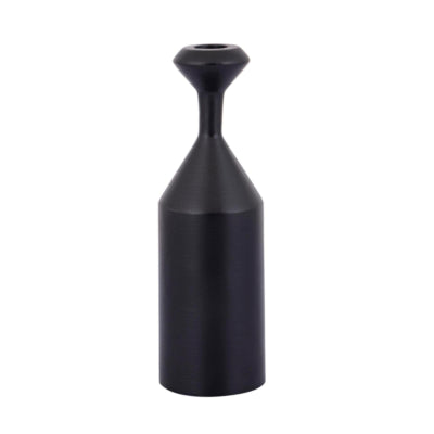 Ptmd kandelaar yanou s aluminium zwart 23 cm | 6 stuks
