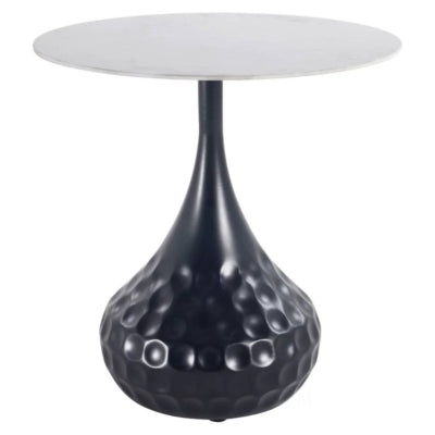 Ptmd bijzettafel anna grijs 50 cm | 2 stuks