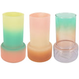 Vaas shae paars groen 17 cm | 24 stuks - afbeelding 2