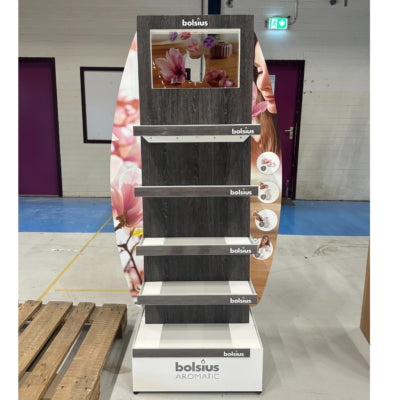 Bolsius display 167 cm | 2 stuks