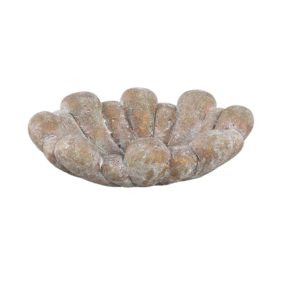 Ptmd schaal minter s bruin 25 cm | 8 stuks