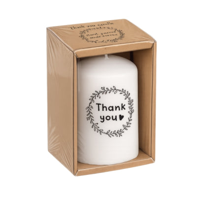 Out of the blue stompkaars thank you 6 x 8 cm | 16 stuks