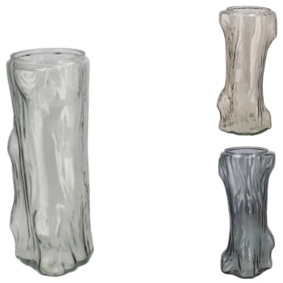 Daan kromhout vaas tree grijs 19 cm 3 assorti | 12 stuks