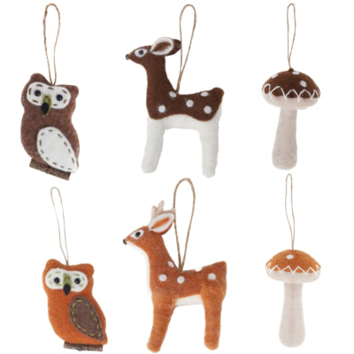 Hanger herfst 12,5 cm 6 assorti | 72 stuks