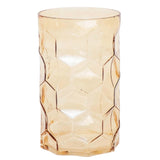Housevitamin vaas pattern amber 25 cm | 6 stuks - afbeelding 1