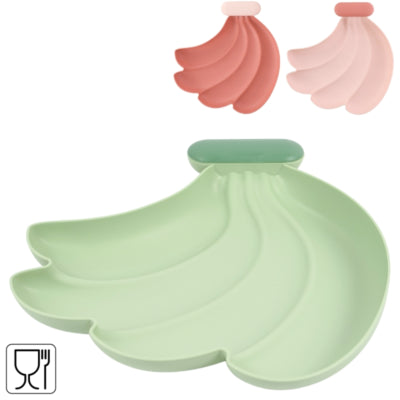 Fruitschaal banaan 27 cm 3 assorti | 12 stuks