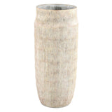 Ptmd bloempot sary hoog l crème 55 cm | 2 stuks - afbeelding 1