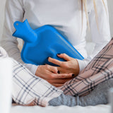 Relaxdays warmwater kruik blauw 2 l | 6 stuks - afbeelding 2