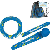 Waimea duikset blauw set van 3 | 10 stuks - afbeelding 1