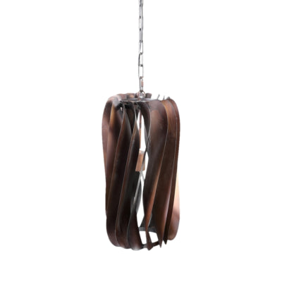 Ptmd hanglamp tessa bronskleurig 49 cm | 2 stuks
