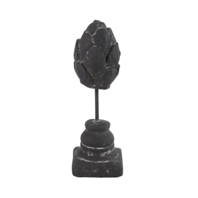 Countryfield beeld artisjok joppe s zwart 23,5 cm | 12 stuks