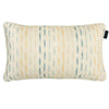Madison kussen ann beige blauw waterafstotend 30 x 50 cm | 10 stuks