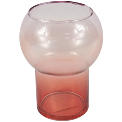 Vaas osha glas oranje rood 16 cm | 24 stuks