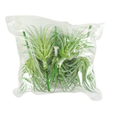 Kunstplant tillandsia groen 7.5 cm set van 5 | 24 stuks
