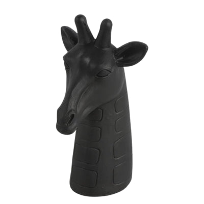 Countryfield beeld giraf mokambo s zwart 28 cm | 6 stuks