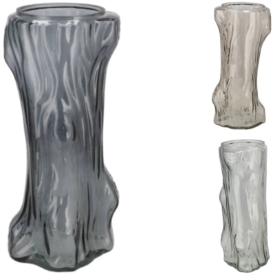 Daan kromhout vaas tree grijs 29 cm 3 assorti | 6 stuks