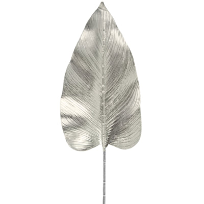 Hbx kunsttak strelitzia champagnekleurig 100 cm | 20 stuks