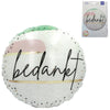 Folat folie balloon bedankt 45 cm | 25 stuks