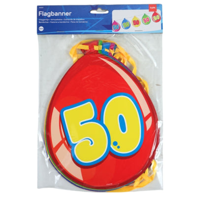Folat vlaggenlijn 50 jaar 10 meter | 24 stuks