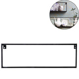 Woood wandrek metaal zwart 50 cm | 6 stuks - afbeelding 1