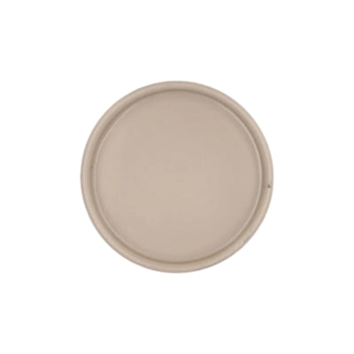Daan kromhout schaal geurblokjeshouder metaal beige 7 cm | 25 stuks