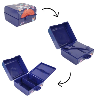 Lunchbox 14 cm 4 assorti b-keus | 18 stuks