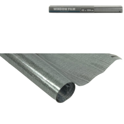 Raamfolie met textielmotief 45 x 150 cm | 12 stuks