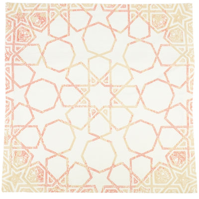 Fair trade kussenhoes oosters beige 45 x 45 cm | 12 stuks
