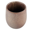 Ptmd bloempot freja s bruin 13 cm | 12 stuks