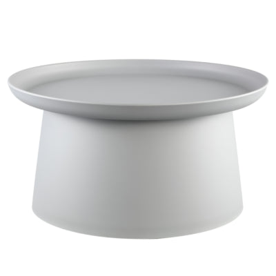 Ptmd bijzettafel nicca grijs 69 cm | 2 stuks