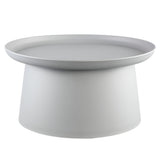 Ptmd bijzettafel nicca grijs 69 cm | 2 stuks - afbeelding 1