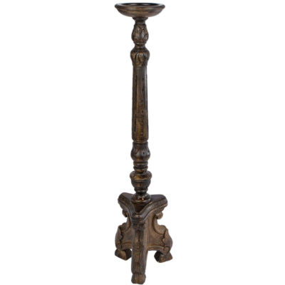 Kandelaar kathedraal hout 62 cm | 6 stuks