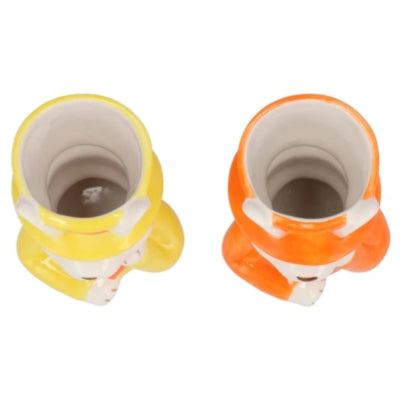Vaas paashaas easter bunny 14 cm 2 assorti | 12 stuks