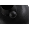 Woood vaas kita zwart 22 cm | 3 stuks