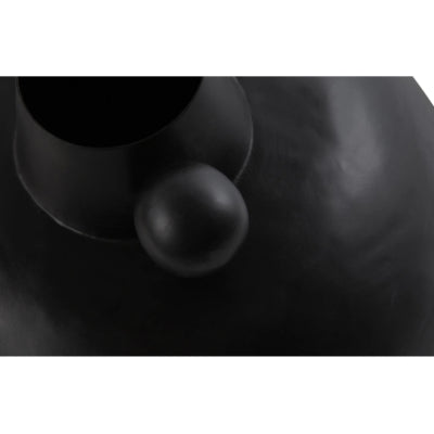 Woood vaas kita zwart 22 cm | 3 stuks