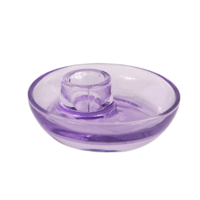 Kaarsenhouder mila paars 10 cm | 24 stuks