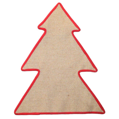 Cats collection katten krabmat kerstboom 60 x 50 cm | 12 stuks