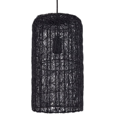 Ptmd hanglamp idris zwart 41 cm | 2 stuks