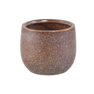 Ptmd bloempot freja xs bruin 11 cm | 12 stuks