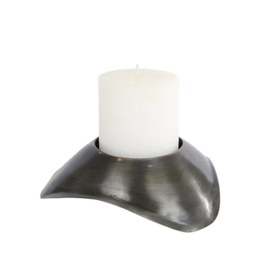Theelichthouder flow antigua messing 15 cm | 12 stuks