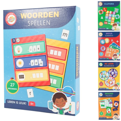 Toy universe educatief spel 27 cm 5 assorti | 10 stuks