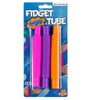 Out of the blue fidget pop tube 13 cm 2 assorti set van 3 | 24 stuks
