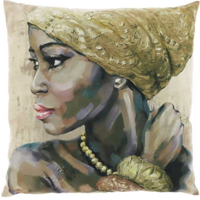 Unique living kussen siwa vrouw 45 x 45 cm | 6 stuks