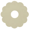 Stjernsund kaarsenring loua bloem beige glans 9,3 cm | 24 stuks