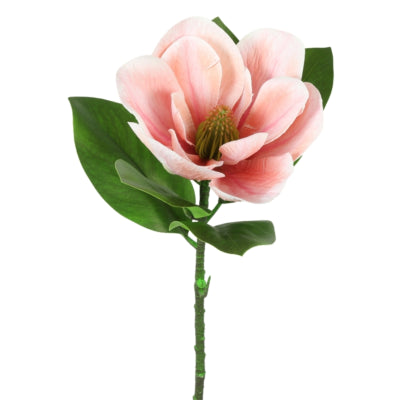 Countryfield kunstbloem magnolia roze 65 cm | 12 stuks