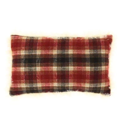 Unique living kussen gittan rood 45x45 cm | 6 stuks