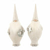 J-line beeld kerstman gnome 25 cm 2 assorti | 8 stuks