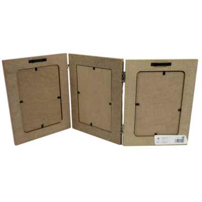Fotolijst drieluik 10 x 15 cm | 12 stuks
