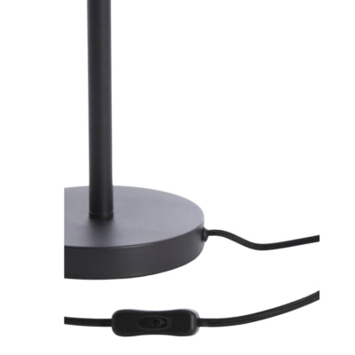 Light living light en living tafellamp edisa eu-stekker zwart 51 cm | 2 stuks